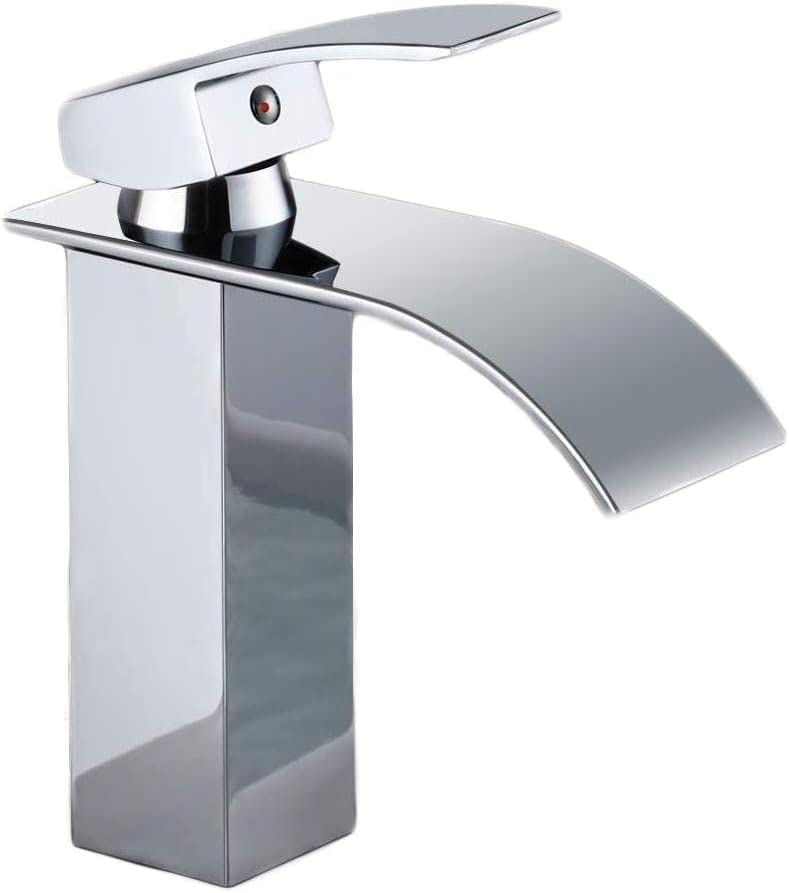 Waterfall Faucet, Washbasin Single Lever Mixer Tap, Waterfall Tap, Bath Mixer tap, Single Lever Mixer tap, tap for Bathroom, for Kitchen, Bathroom, Washbasin Mixer Tap Hot and Cold