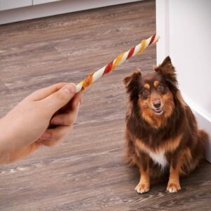 Ol's Roys Beefhide Twist Sticks with Chicken for Dogs, Irresistible Chews Natural & Non-Toxic 23.6 oz, 100 Count