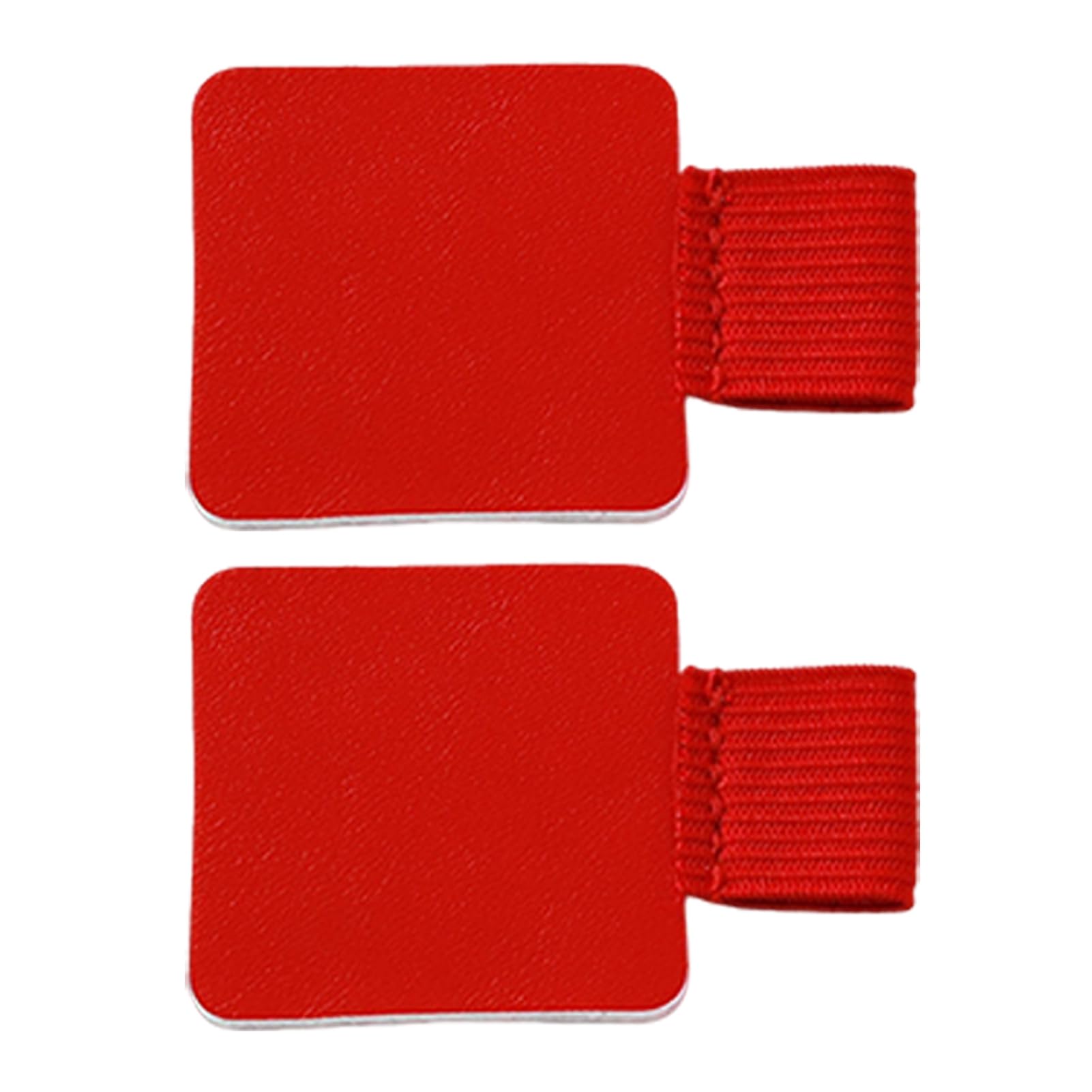 kurriuwu Business Notebook Pen Holders Self-adhesive Leather 2pcs Self Adhesive Pencil Loop Clips Universal Easy to Install Journal Planner Tablet Red