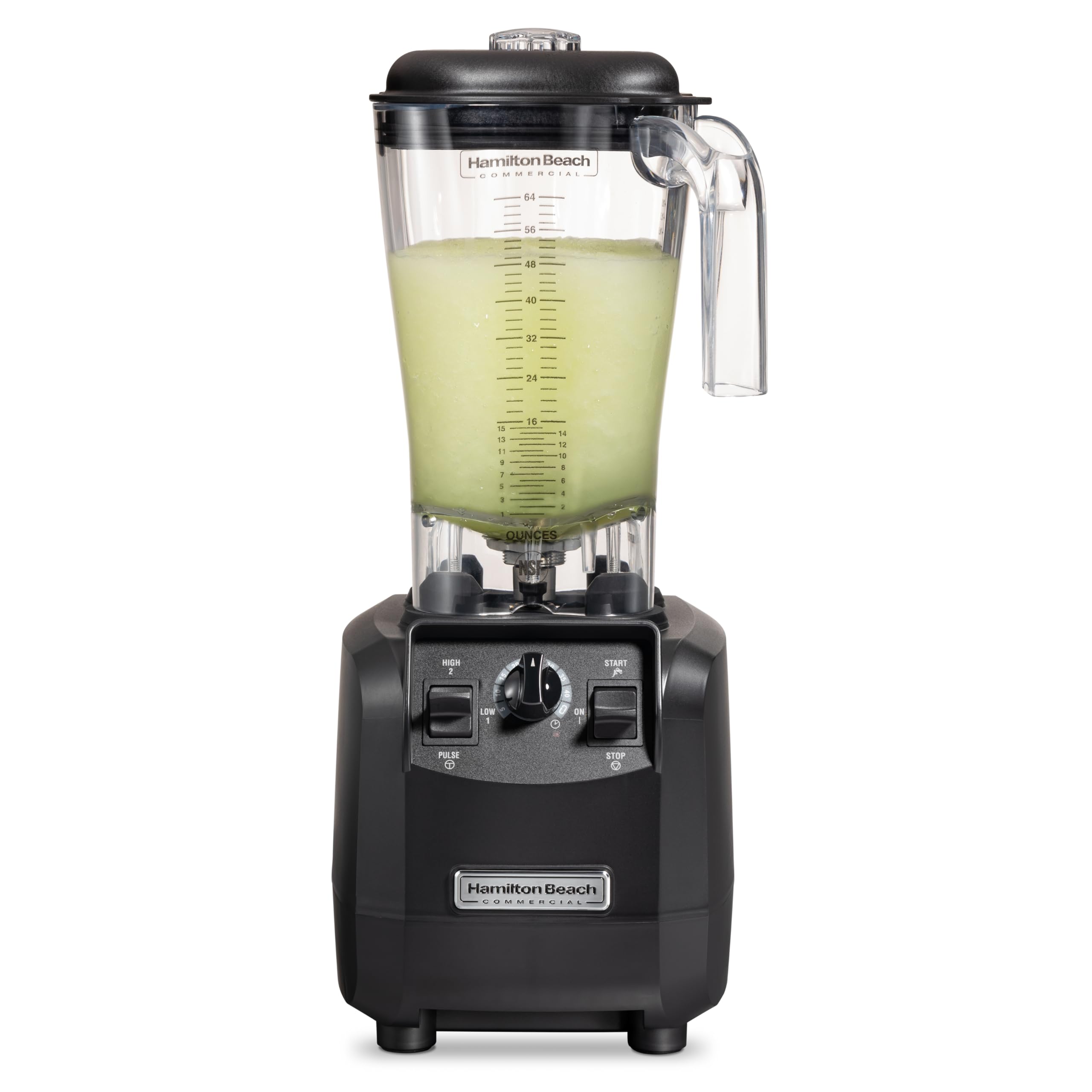 Hamilton Beach Commercial Fury High-Performance Blender, 64 Ounce / 1.8 Liter Capacity, 3 HP Motor, NSF Certified, HBH550R