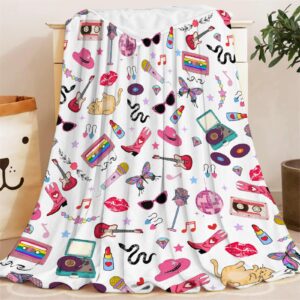 Gifts for Women Girls Blanket for Men Boys Throw Blanket for Kids Birthday Super Soft Flannel Lightweight Comfy Bedding Blankets for Sofa Couch for Bed Camping and Travel-40x50 Inches