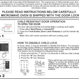 GE GCST11X1WSS Microwave Oven, 950-watt 6 Auto Cooking Settings, Kitchen Essentials for The Countertop, Dorm Room or Apartment, Child-Lock Technology 1.1 Cu. Ft, Stainless Steel