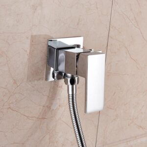 FANCUF Bathroom Bidet Faucets Sprayer Shower Tap Bidet Toilet Washer Hot and Cold Water Mixers (Color : E, Size : As Shown)