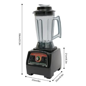 Blender 2800W Heavy Duty Commercial Blender, 4L Shakes & Smoothies Countertop Blender 57000RPM High Speed Food Processors for Baby Food, Crushing Ice or Frozen Drinks