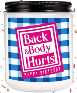 happy birthday candles for women men funny birthday gifts for her and him birthday gift ideas for friends mom wife teacher coworker bestie bff mom grandma sister aunt wife cute birthday candles