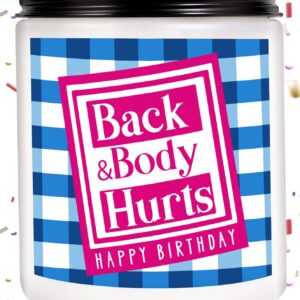 Happy Birthday Candles for Women Men Funny Birthday Gifts for Her and Him Birthday Gift Ideas for Friends Mom Wife Teacher Coworker Bestie BFF Mom Grandma Sister Aunt Wife Cute Birthday Candles