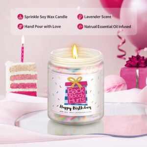 Jumway Birthday Gifts for Women Birthday Candle Gifts Funny for Women Men, Best Friend Happy Birthday Gifts for Her Him