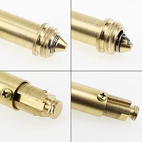 Soaying 6 PCS Sink Plug Replacement Basin Bath Waste Click Spring Brass Plug Bolt for Kitchen Sink Bath Tub Drain Stopper