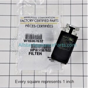 WPW10367632 Washing Machine Noise Filter