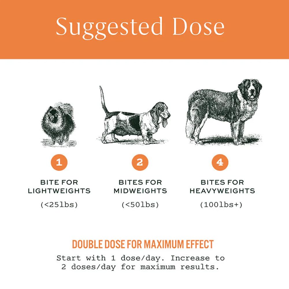 Breedwise Pet Provisions Mobility Bites for Dogs, Bacon-Flavored Glucosamine Dog Treats, Hip Health and Joint Supplement for Dogs, 100 Bites, 450 g