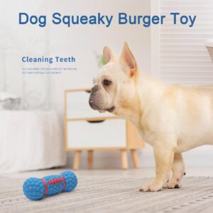 Generic Squeaky Dog Toy - Stuff Free Pet Chew Toy, Sound Dog Toy | Flexible Teething Toy for Dogs with Squeaker, Promoting Pet Dentals Health for Chew Breeds Squeaks Stimulated Puppies Dogs, Blue