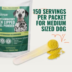 Green Lipped Mussel & Gut Health for Dogs of All Ages & Breeds