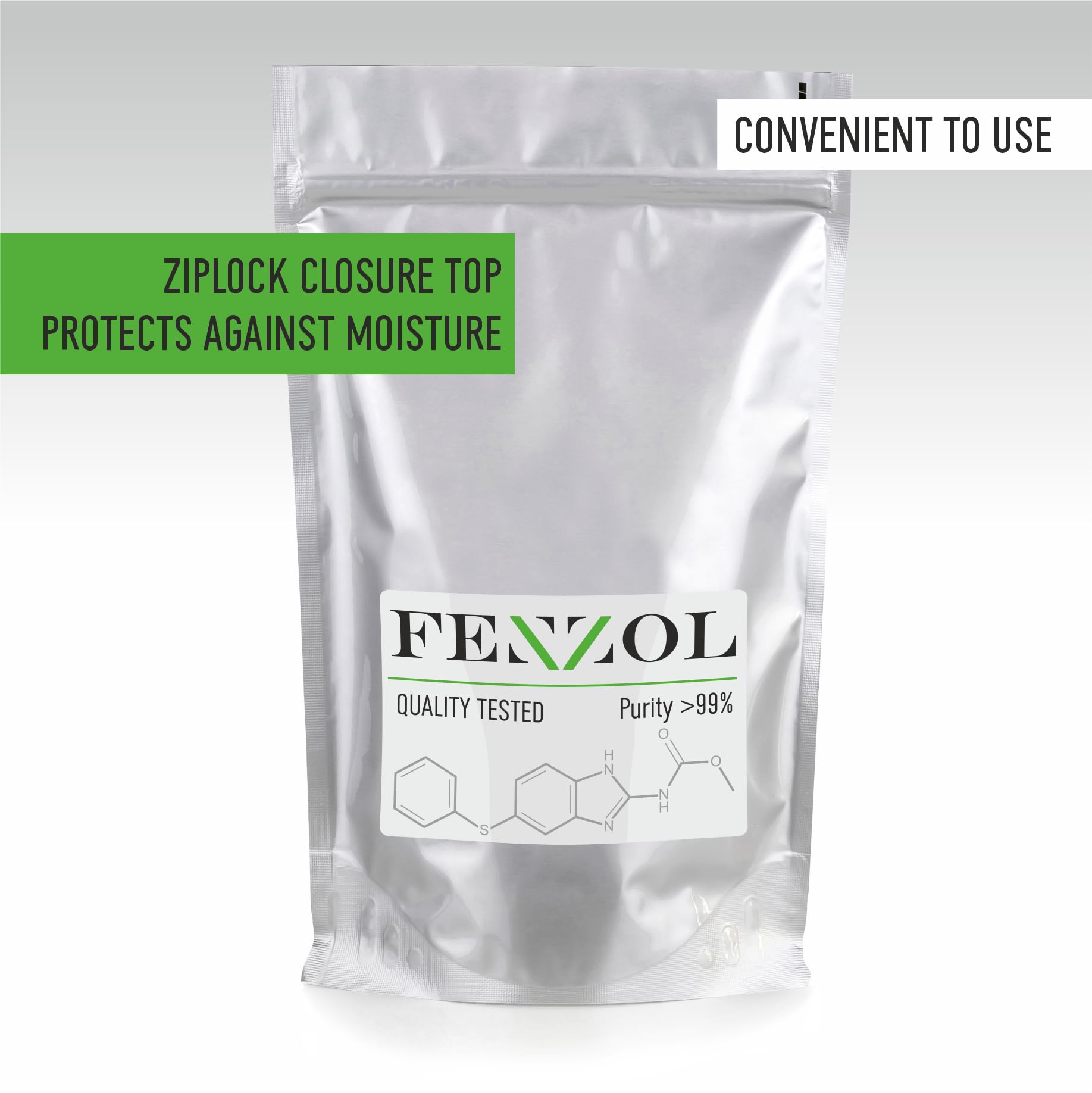 FENZOL 100 | g | (3.5oz) | Fen Powder | 222 | mg Spoon Inside | >99%