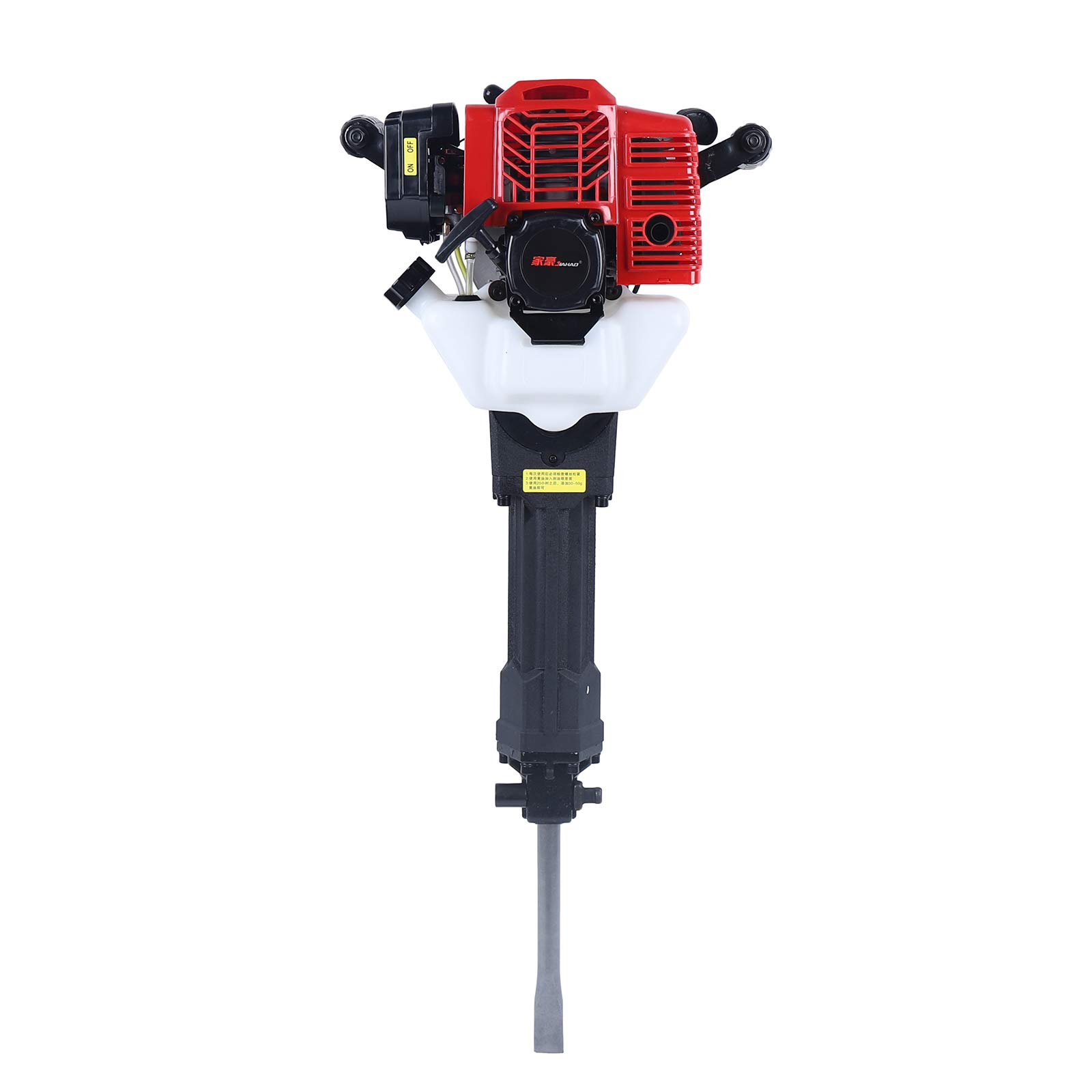 MSAIERPLR 52CC Jack Hammer Concrete Breaker Jackhammer Demolition Hammer 2 Stroke Gas Powered Concrete Breaker Punch Drill Jack Hammer for Heavy Concrete & Metalworking Projects