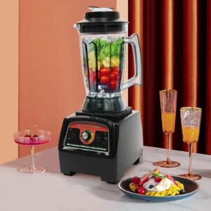 Commercial High Speed Blender Juicer 2800W, High Powered Professional Blender and Food Processor For Smoothies, Blending Ice Cream, Frozen Dessert, Shakes and Smoothies Maker