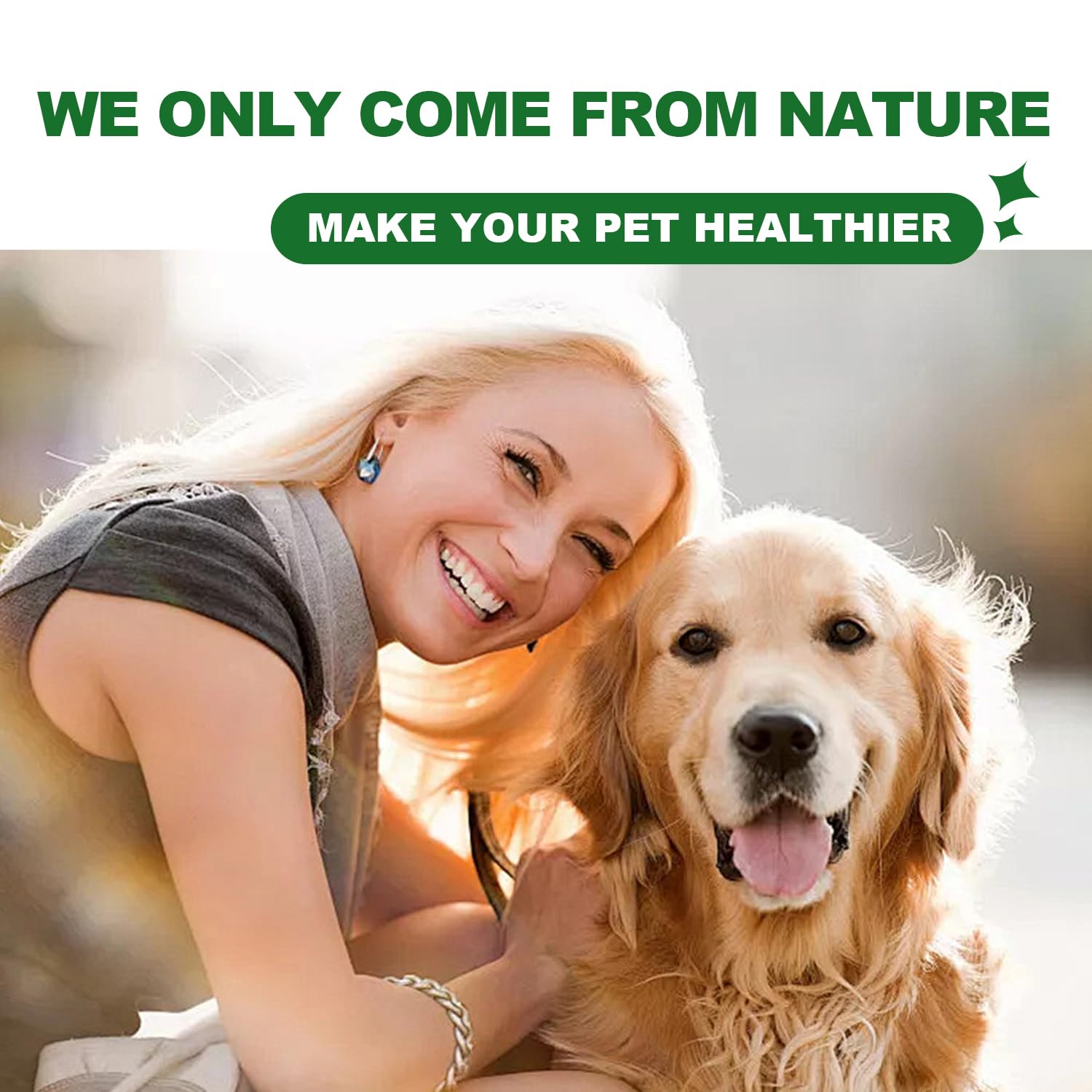 Cats & Dogs Liquid Herbal Supplement Drops for Kitten and Puppies,Cleans and Cares for Your pet's Body, Strengthens The Immune System and Improves Your pet's Health