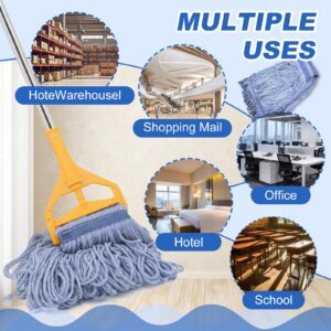 3Packs Mop Head Replacement Heavy Duty Commercial Mop Head Replacement, Reusable Mop Head Refills-Replacement Mop Heads Mop Head Replacement for Home, Highly Absorbent,Industrial and Commercial Use