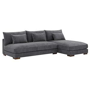 Oadeer Home Modular Sectional, Gray