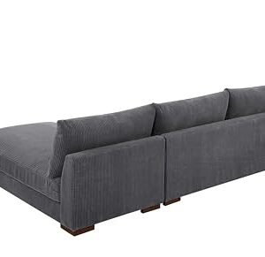 Oadeer Home Modular Sectional, Gray