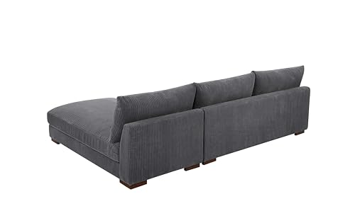 Oadeer Home Modular Sectional, Gray