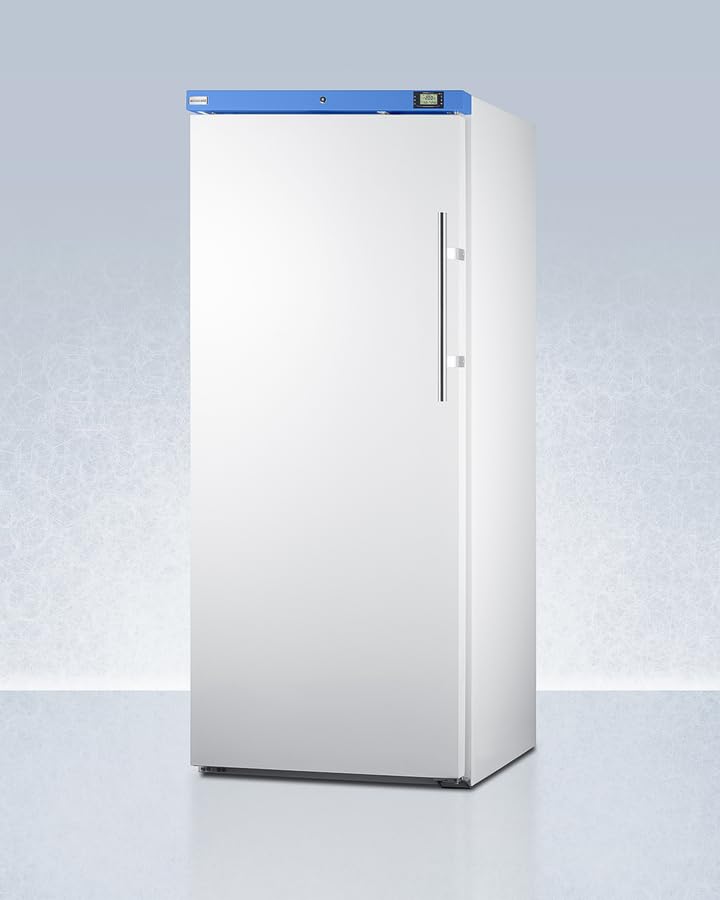 Accucold UFM19WLHD 18 cu.ft. Upright Manual Defrost Freezer, 20ºC operation, High/low-Temperature Alarm