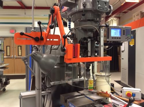 Floor Mount Milling Machine Safety Guard, Interlocked Model. Part # MG-1-SK1 by ATS MACHINE SAFETY SOLUTIONS