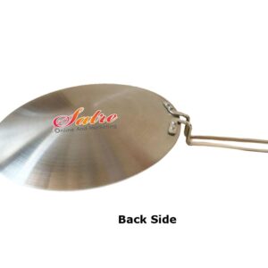 Satre Online and Marketing Triply Honeycomb Stainless Steel Concave Roti Tawa, Riveted Handle, Roti Tawa/Pan, Induction compatible, Nonstick Roti Tawa