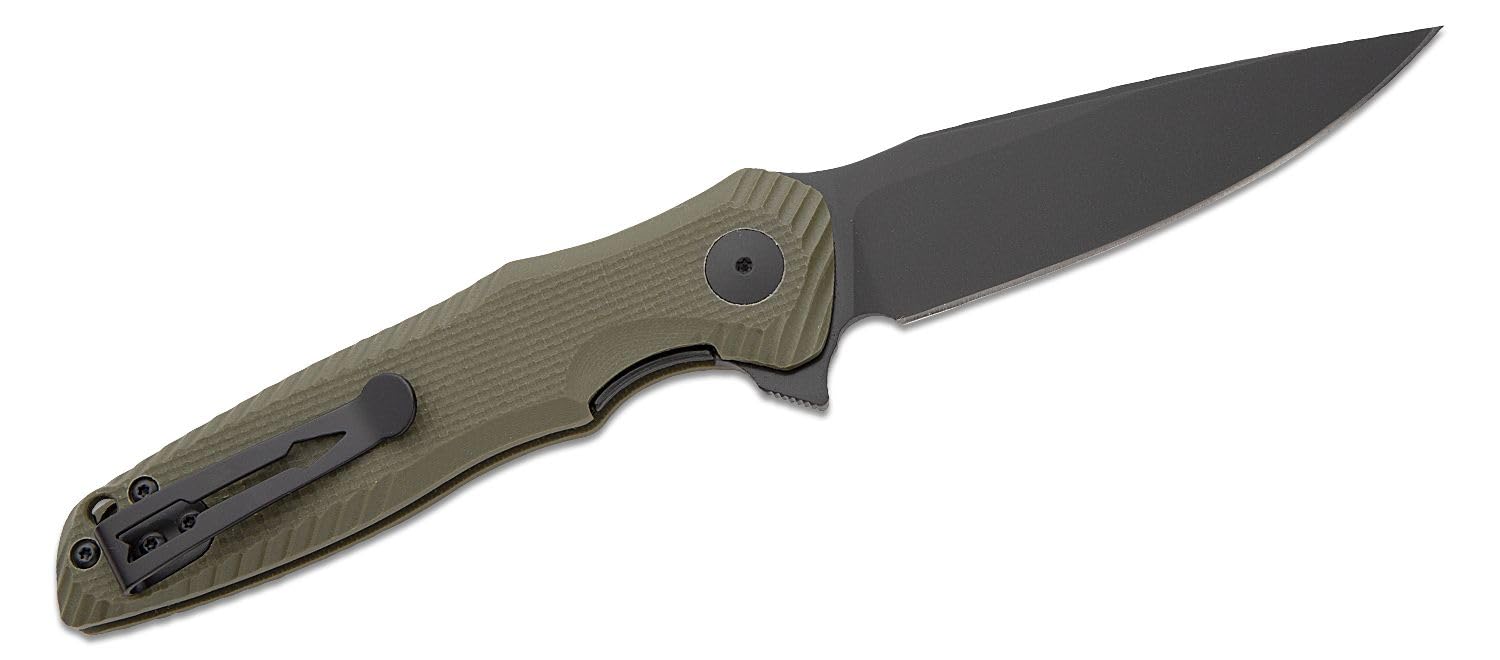 Spartan Blades Poros Liner Lock - OD Green G-10 | SFBL11GR