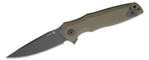 spartan blades poros liner lock - od green g-10 | sfbl11gr