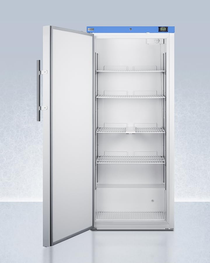 Accucold UFM19WLHD 18 cu.ft. Upright Manual Defrost Freezer, 20ºC operation, High/low-Temperature Alarm