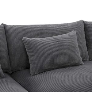 Oadeer Home Modular Sectional, Gray