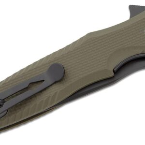 Spartan Blades Poros Liner Lock - OD Green G-10 | SFBL11GR