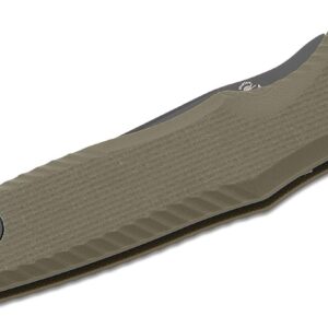 Spartan Blades Poros Liner Lock - OD Green G-10 | SFBL11GR