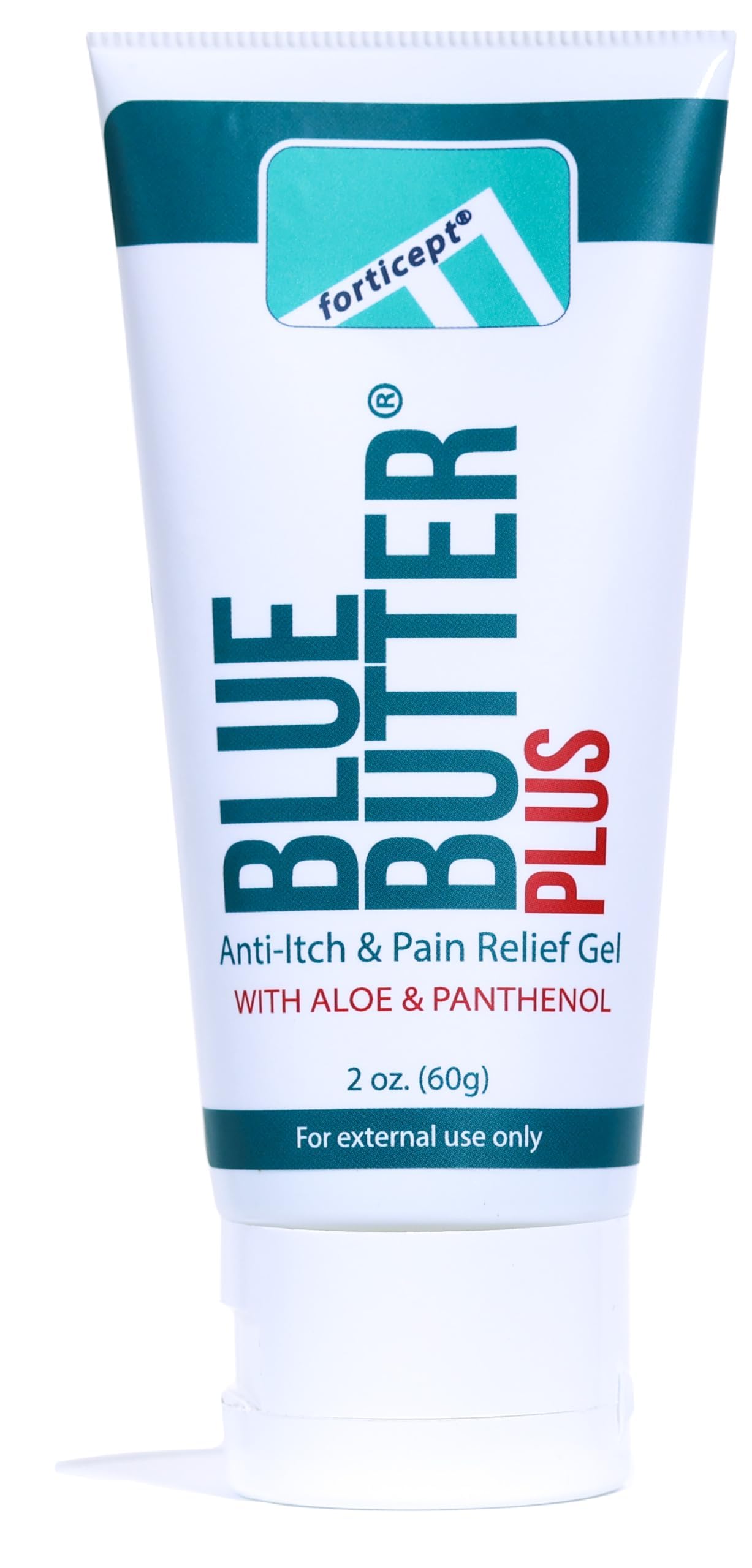 Forticept Blue Butter Plus Dog Itching Skin Relief Cream, Hot Spot Treatment for Dogs, Pain Relief, Dog Wound Care, Heals Skin Sores Irritation Cuts Bites Scrapes, 2 Oz