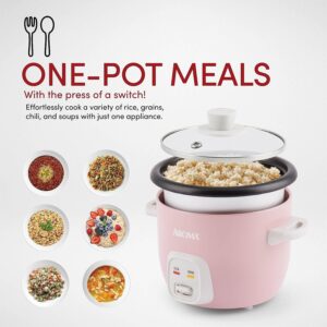 Generic 4-Cups (Cooked) 1Qt Rice & Grain Cooker, 32, White (Renewed)