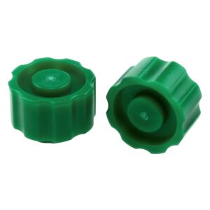 Xhziy Syringe Tip Cap Luer Lock Cap Lock Tip Cap Stopper Syringe Cap Dispensing Needle Cap Needle Tip Cap for Feeding Tube Laboratory Supplies No Needle Tip Cap Green 50PCS