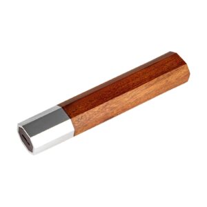 ieudns japanese kitchen knife handle octagonal handle replacement craft supplies wood accessories sashimi knife handle professional, style a