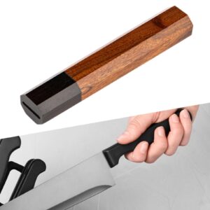 Kitchen Knife Handle Sashimi Knife Handle Kitchen Knife Enthusiasts Gift Making Accessories Replacement Wooden Multipurpose, Style C