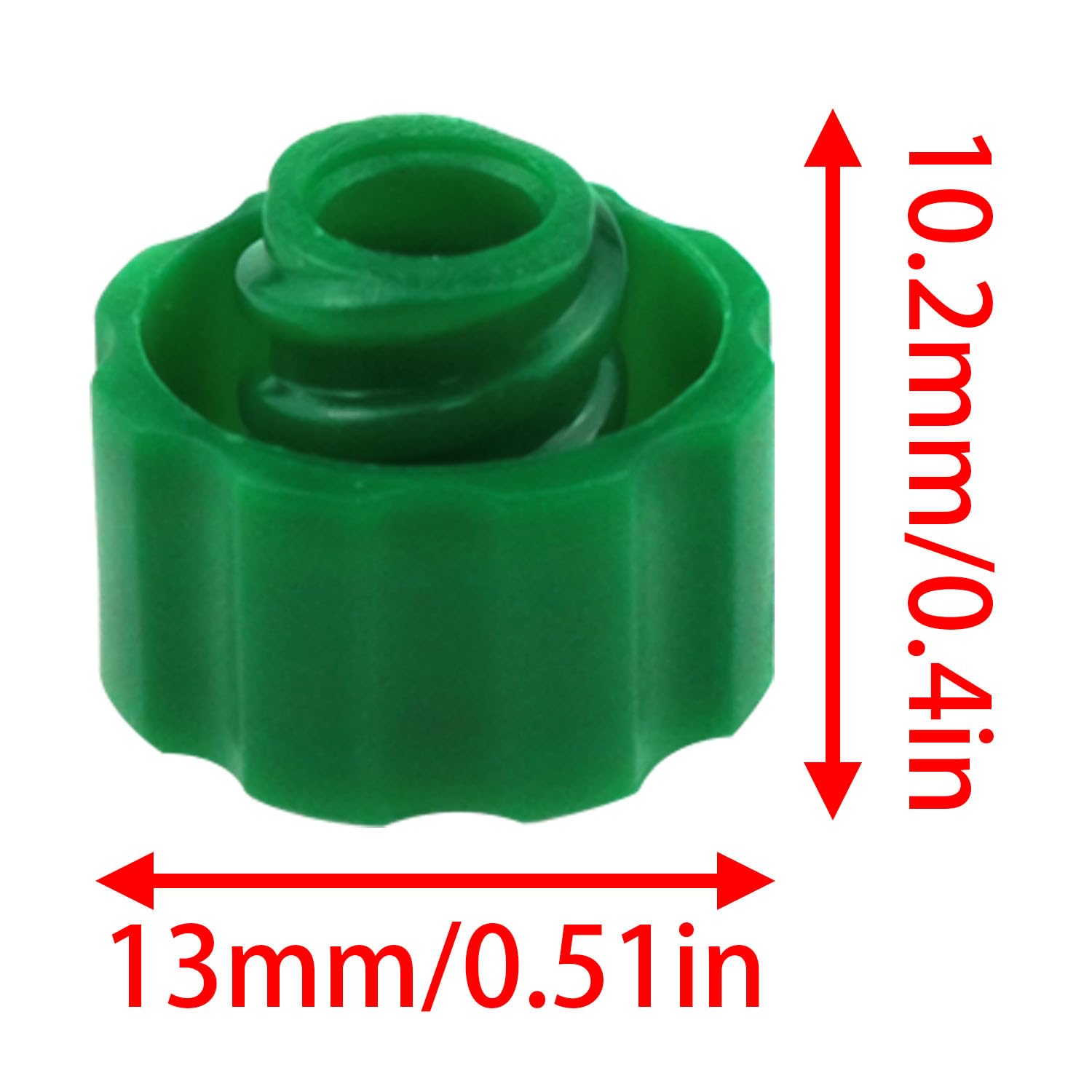 Xhziy Syringe Tip Cap Luer Lock Cap Lock Tip Cap Stopper Syringe Cap Dispensing Needle Cap Needle Tip Cap for Feeding Tube Laboratory Supplies No Needle Tip Cap Green 50PCS