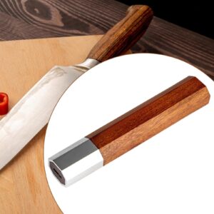 IEUDNS Japanese Kitchen Knife Handle Octagonal Handle Replacement Craft Supplies Wood Accessories Sashimi Knife Handle Professional, Style A