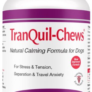 Tranquil-Tabs for Dogs, Calming Supplement (60 Soft Chews)