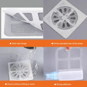 30 PCS Pack, Drain Hair Catcher, Disposable Kitchen Sink Drain Strainer, Disposable Shower Drain Hair Catcher, Bathroom Sink Stopper, Bathtub Drain Stopper, Window Screen Repair Tape