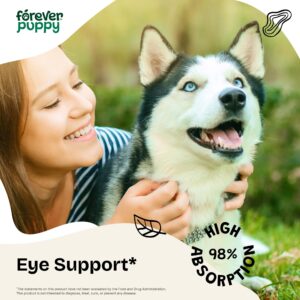 Eyebright Drops for Dogs - Dietary Eye Supplement for Dogs of Small, Medium & Large Breed - Liquid Eye Vitamins for Soothing Irritation - Dog Food Supplements for Eye Care w/Eyebright Herb - 2 oz