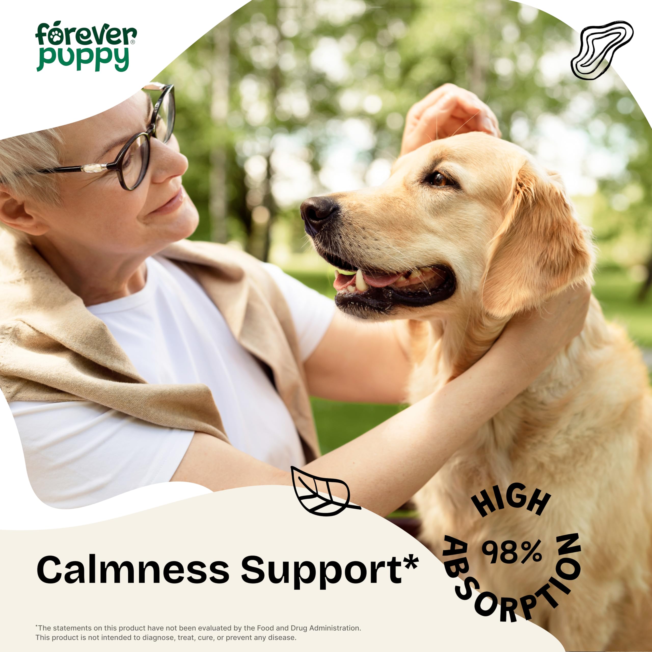 Calming Drops for Female Dogs - Valerian Root Calming Care for Dogs - Liquid Alternative to Calming Chews for Dogs' Composure - Herbal Dog Separation Relief Drops - Pet Calming Supplements - 4 oz