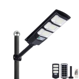 solar street light outdoor light-324led, 1600lm ip67 outdoor waterproof street light, with installation bracket, motion sensor courtyard light, garden, parking lot, barn lighting, from dusk to dawn.