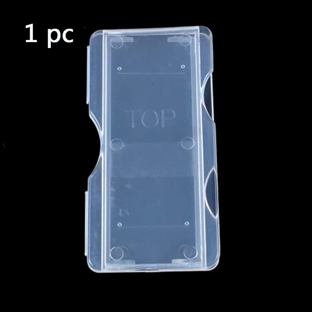 TopHomer Glass Slides Storage Box, Plastic Slides Holder with Division Design for Scientific Research Laboratory Equipment (for 1 PCS Glass Slide)