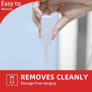 Utility Wall Hooks for Hanging Medium 16 Hooks, Damage Free Hanging Wall Hooks with Adhesive Strips, Heavy Duty Adhesive Hooks Damage Free for Key Holder, Coat, Door, Shower Hanging