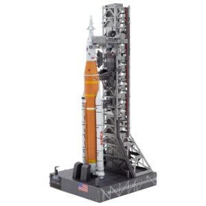 metal earth premium series artemis moon rocket 3d metal model kit fascinations