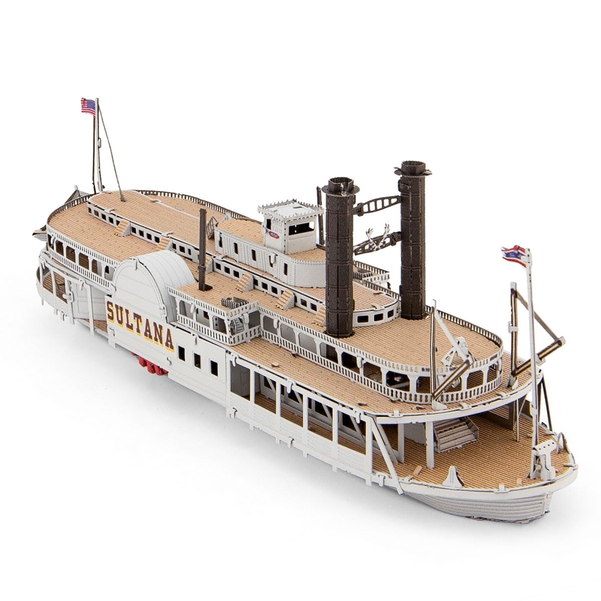 Metal Earth Sultana Steamboat 3D Metal Model Kit Fascinations