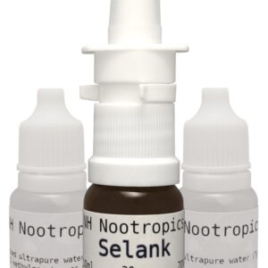 NH Nootropics Selank .20% (240mcg/spray) 20mg, 10ml